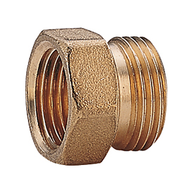 R180FR — Düz bağlantı parçası, dişi vida ve döşeme veya Eurocone adaptör bağlantılı