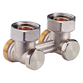 R388 — Radyatör panelleri için köşe vana