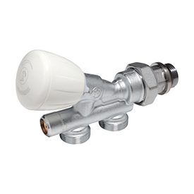 R437N — Kompakt mikrometrik vana, tek borulu sistemler için