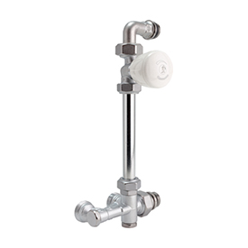 R438MTG — Düz vana ve geri dönüş vanası grubu, çift borulu sistemler için