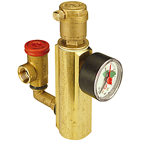 R554F — Kapalı ısıtma sistemleri için emniyet ünitesi