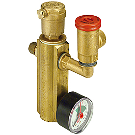 R554P — Basınç anahtarı önlemli emniyet vanası ünitesi