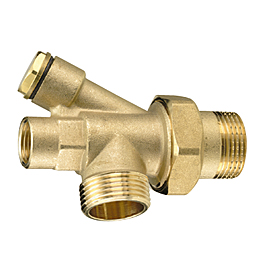 R557B — R557 için T bağlantı parçası ve rakor