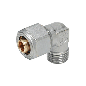 R562AM — 90° dirsek bağlantı parçası, erkek vidalı