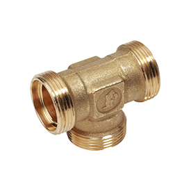 R564R — T bağlantı parçası, döşeme adaptörü bağlantılı