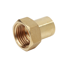 R567 — Düz bağlantı parçası, dişi vida bağlantılı ve döşeme adaptörü için boru biçimli