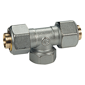 R569AM — T bağlantı parçası, dişi vidalı