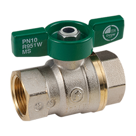 R951W — DADO küresel vana, dişi-dişi bağlantılı, ağır seri