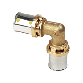 RM122-G — 90° dirsek bağlantı parçası, Multigas sistemi için