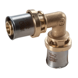 RM122 — 90° dirsek bağlantı parçası